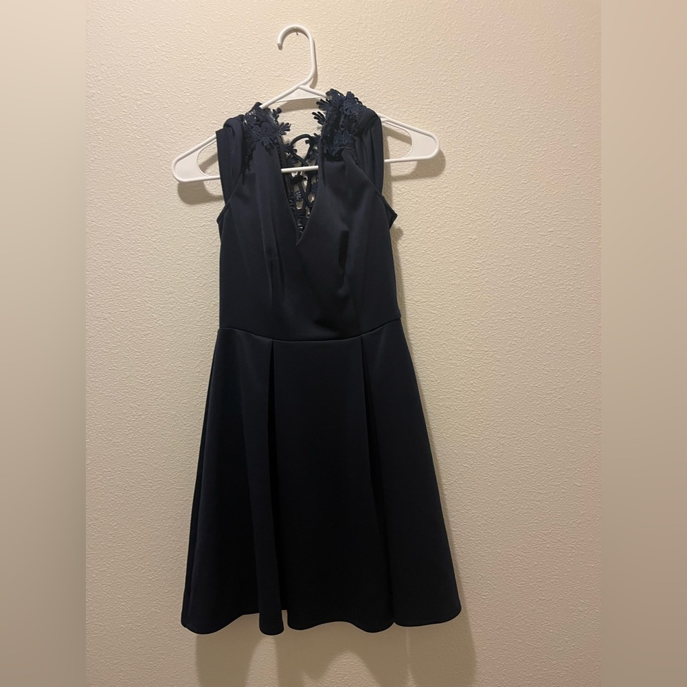 Blue dress